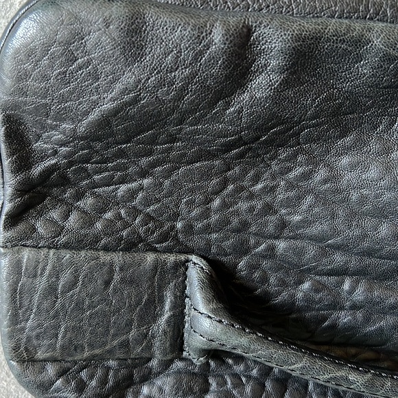 Designer Alexander wang black pebble leather dumbo clutch - Picture 8 of 12